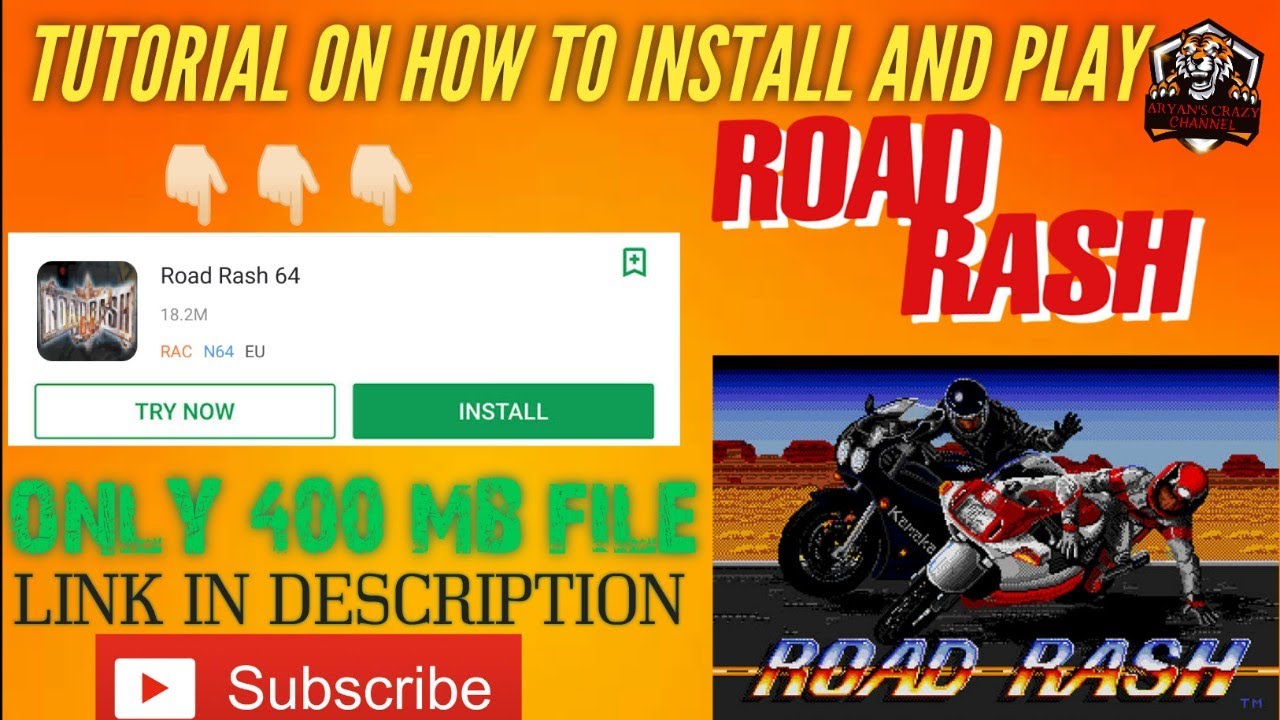 install road rash
